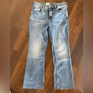 Pilcro Ankle Flare Jeans